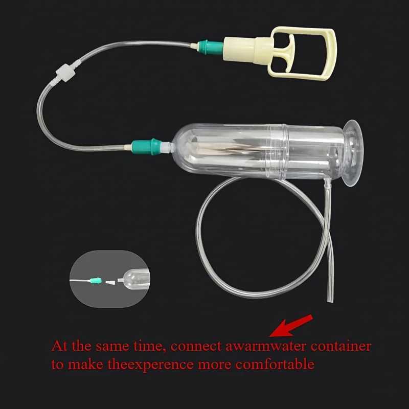 Male Penis Pump for Water Bath Training Manual Enlarger Extender Vacuum Erection Pump Adult Male Sex Toys Long-lasting XJ250819
