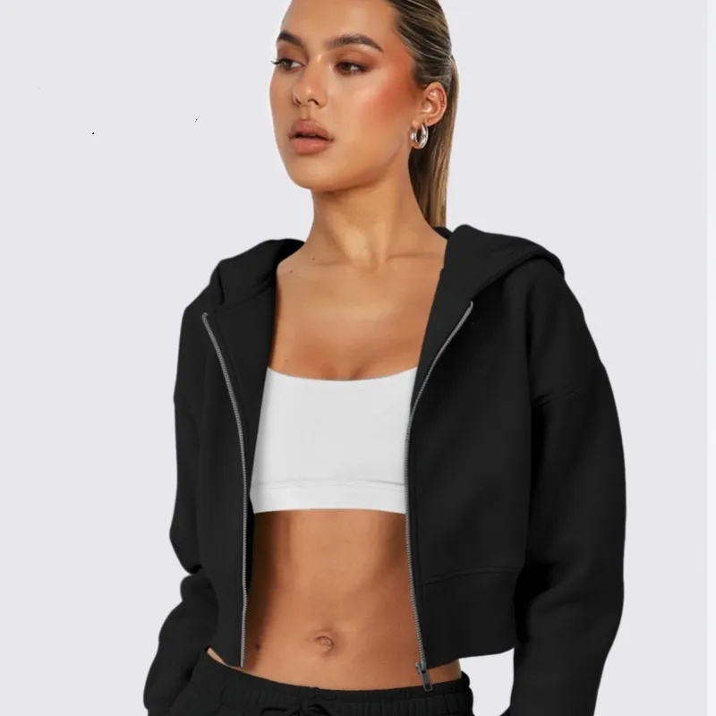 Womens training sports jackets fitness and outdoor sports hoodies quick-drying sports suit tops sports jackets best-selling sportswear Size S-XL