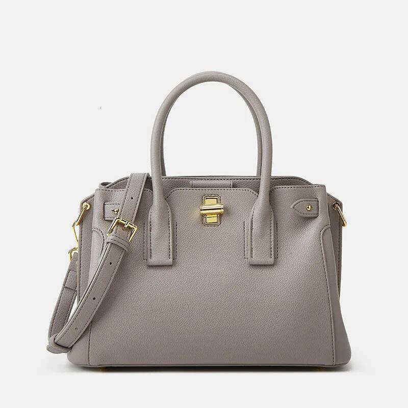 Fashion Beige High Quality PU Leather Bags Women Shoulder Bag Ladies Tote Strap Female Crossbody Handbag