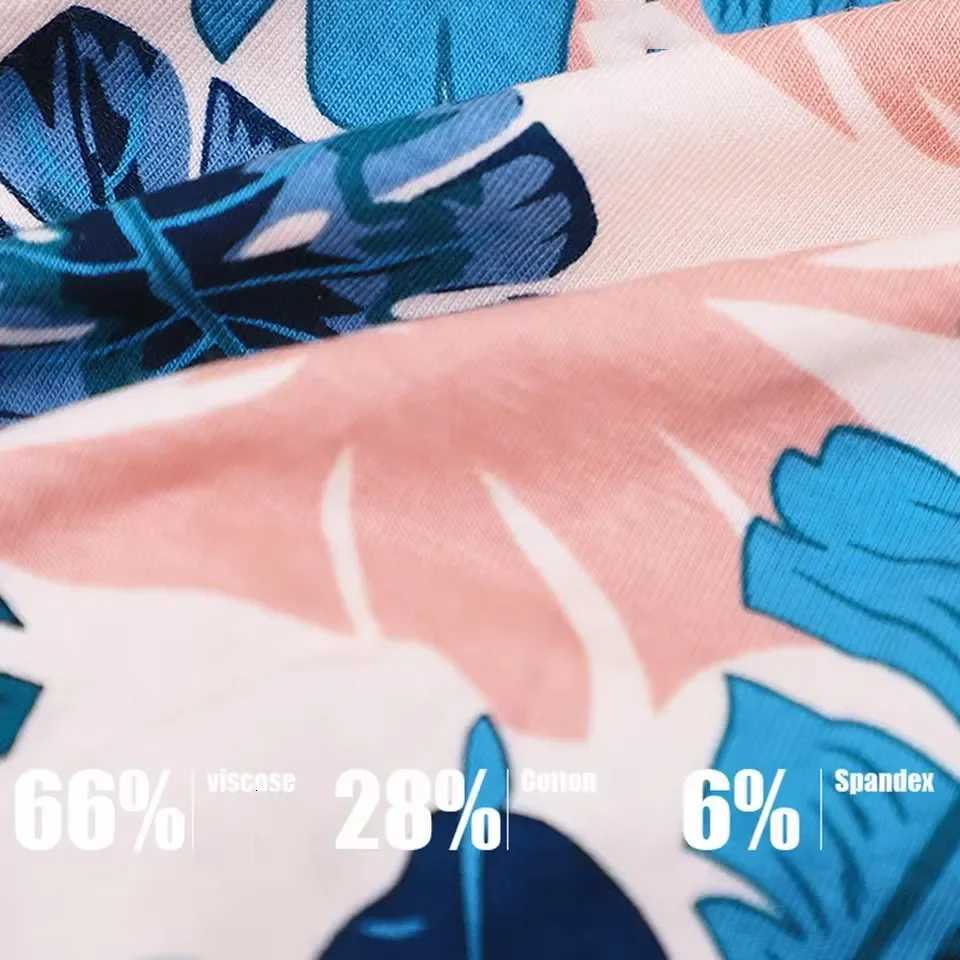 2/4 PCS Mens Printed Sports Boxer Underwear Men Comfortable Cotton Pants Mid-waist National Trend Elastic Sexy Tight Boxers W250819