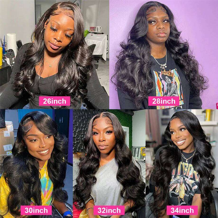 Body Front Human Hair 13X4 13X6 Hd Frontal 30 Inch Loose Wave Brazilian Wigs On Sale 5X5 Lace Closure Wig