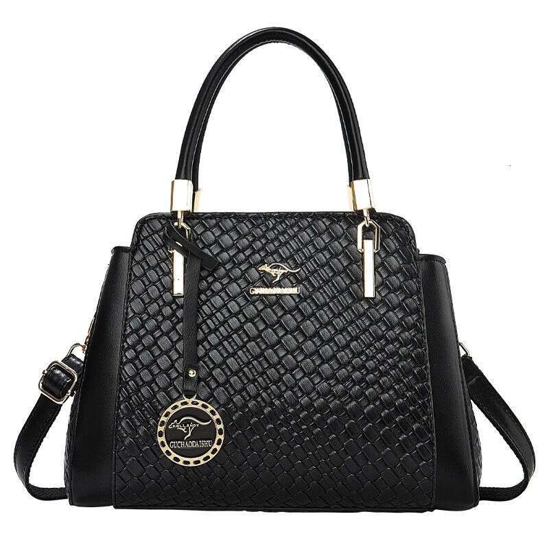 2024 New Fashionable and Trendy Handbag Hot Style One Shoulder Diagonal Straddle Middle aged Women's Bag