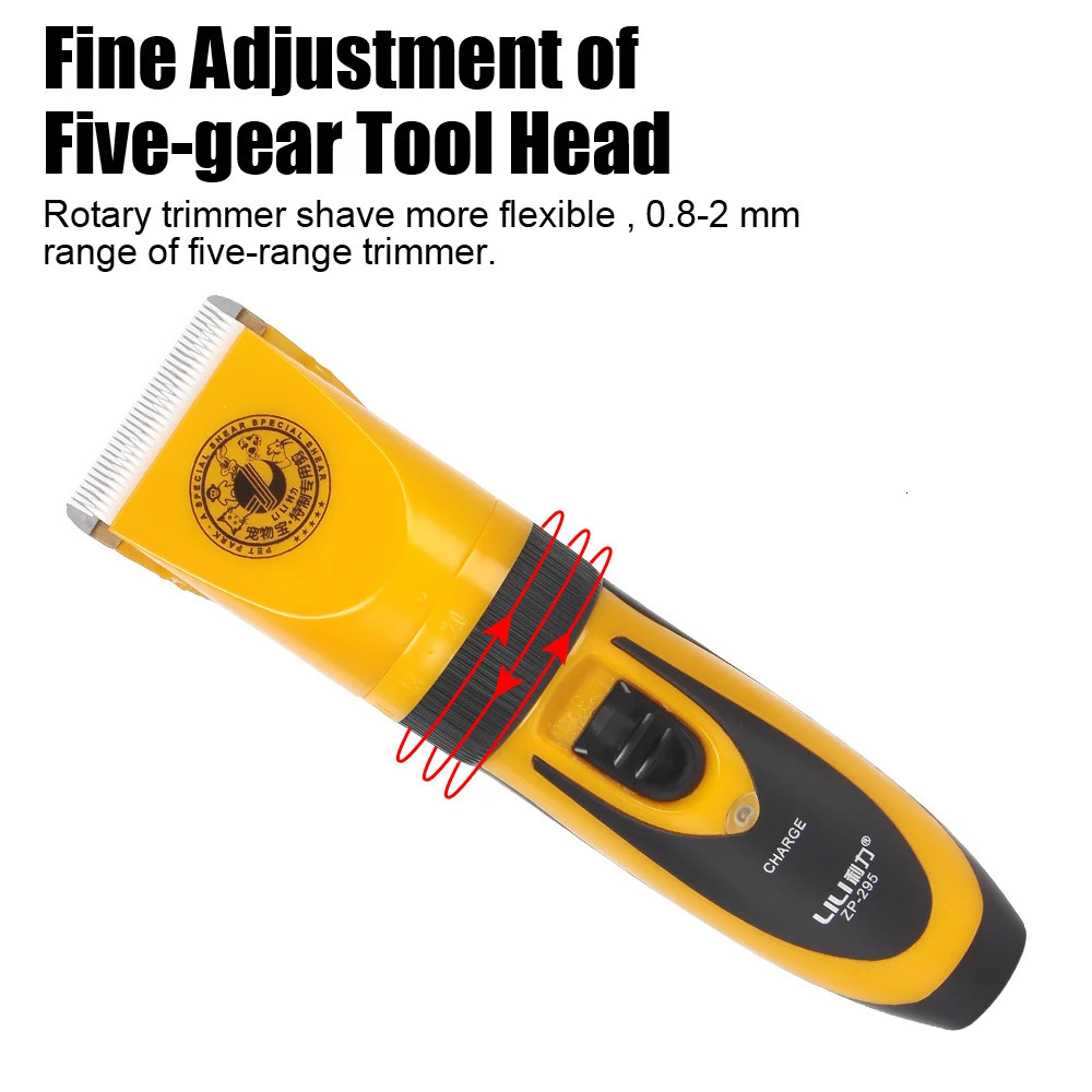 Ceramic Blade Haircut Trimmer Shaver Set Pet Hair Clipper Electric Scissors for Rabbit Cat Puppy Grooming Clipper Cutter 250813