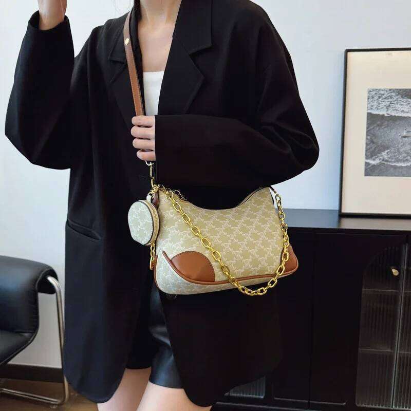 Designer Luxury Famous Designer Elegant Leather Tote Bags Women S Classic Crossbody Shoulder Bag Brand