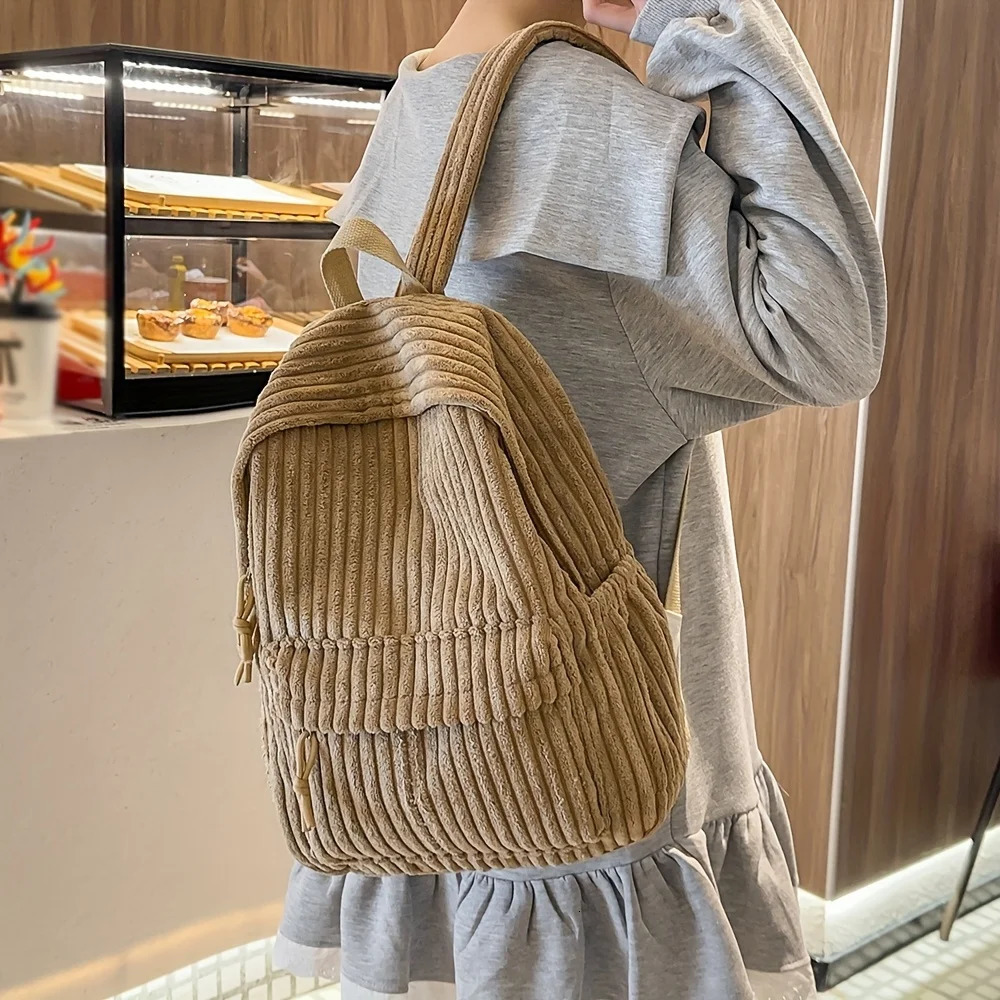 Backpack Womens Versatile Backpack Student Travel Backpack Commuting Large Capacity Backpack250813