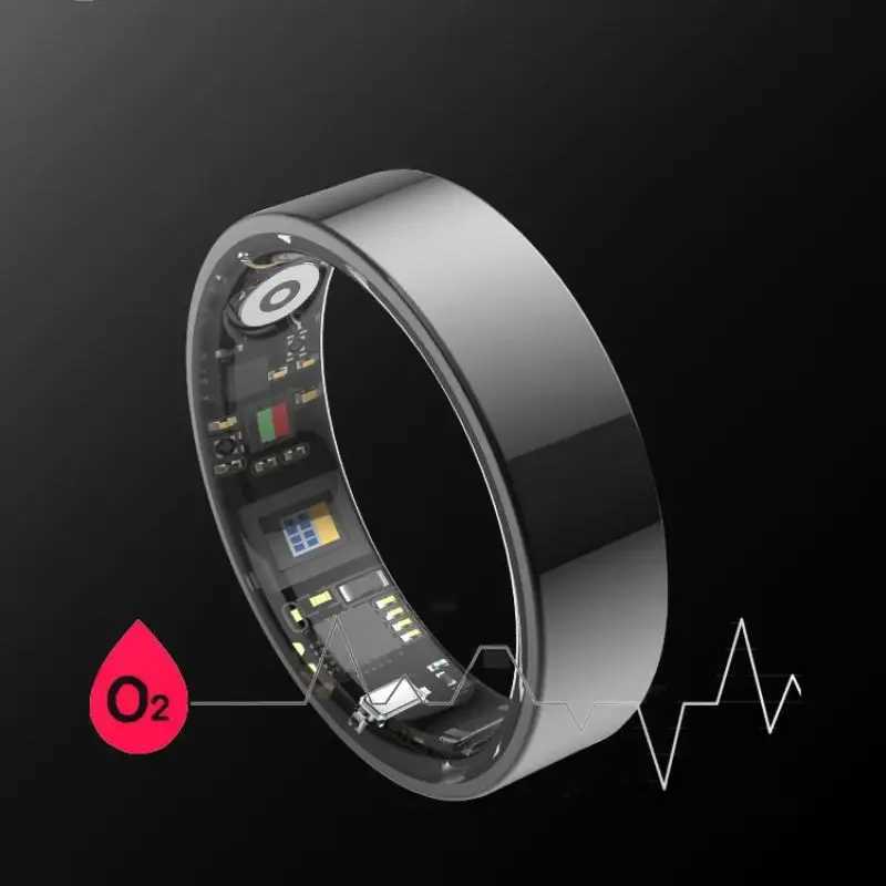 2025 Smart Ring for Women Sleep Heart Rate Oxygen Monitor 5ATM Waterproof Bluetooth TK5 Sports Rings for Men Holiday Gift W250819
