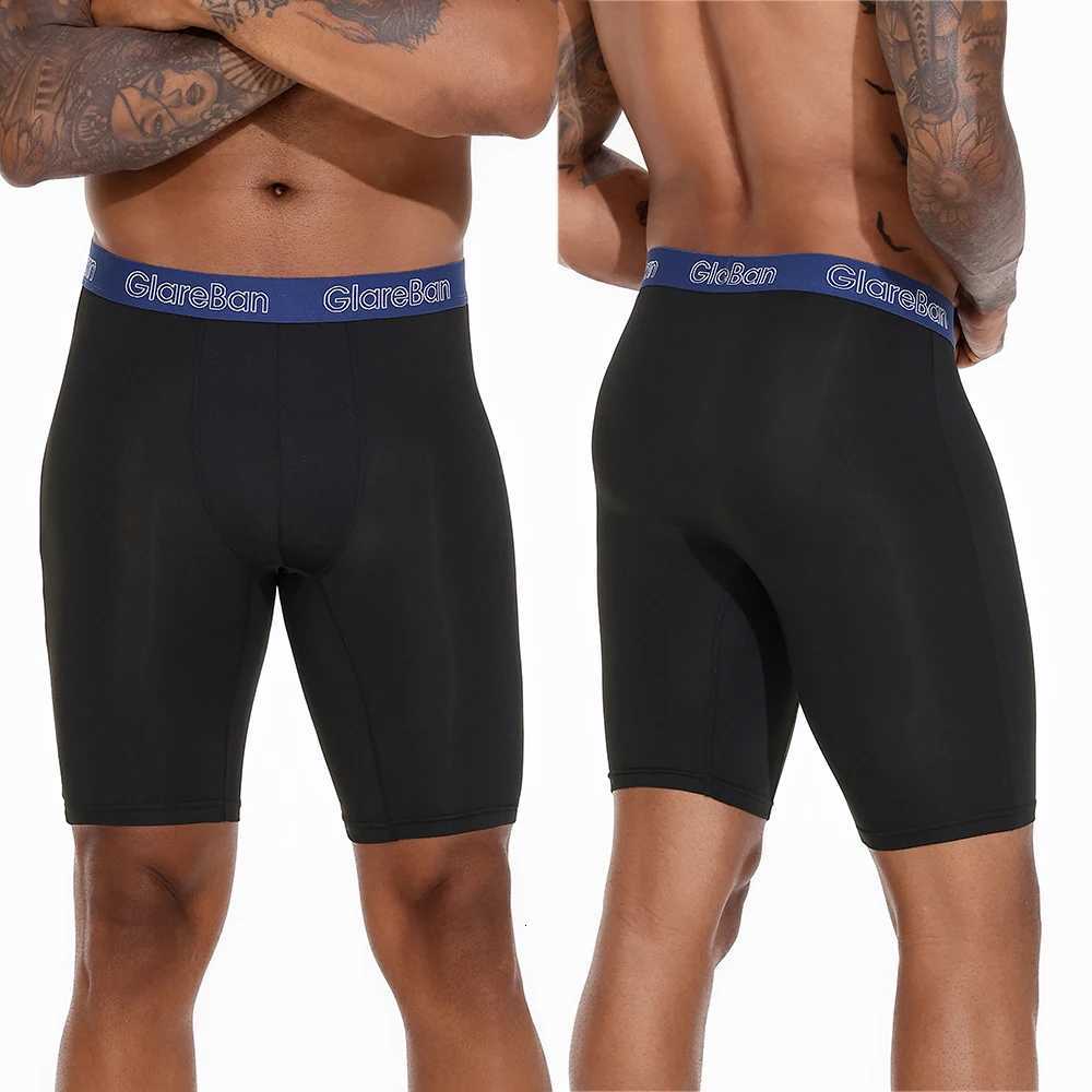 5pcs Set Long Leg Sports Quick-Dry Brand Boxer Shorts for Men Underwear Male Underpants Briefs Boxer Shorts Slips Soft Panties W250819