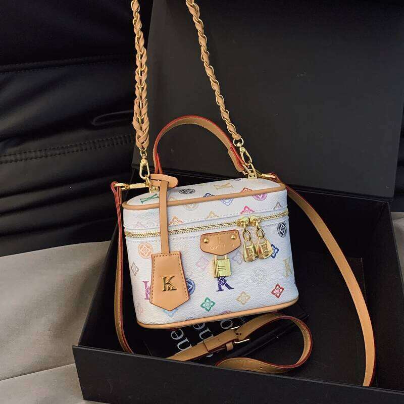 Designer Leather Crossbody For Women - Classic Elegant Shoulder Handbag Purse Tote Messenger Bag