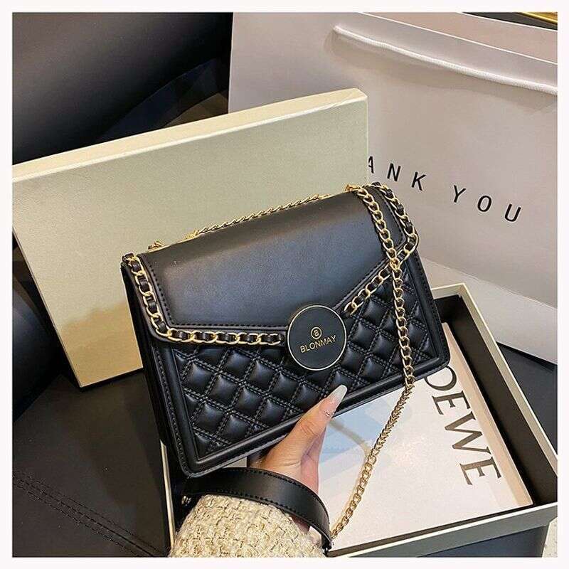 Xiaoxiang Wind Rhombic Chain Bag Women's Foreign Trade Best-selling Ladies underarm high-end niche shoulder bag handbag