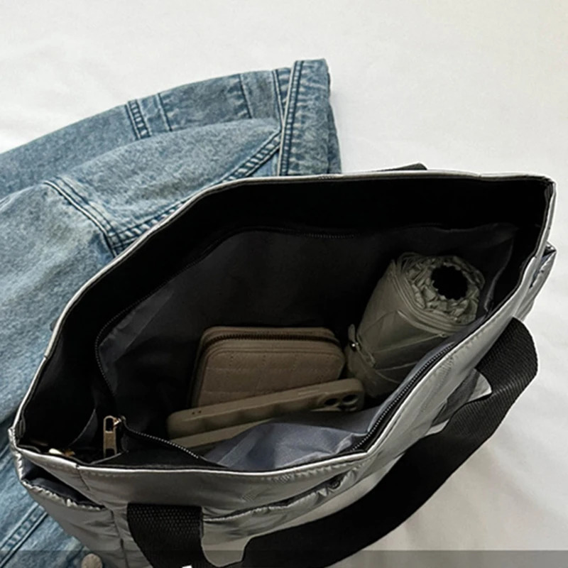 Fashion Handbags Women Soft Quilted Space Cotton Shoulder Bag Ladies Crossbody Bags Bolso Mujer Couple Bag Tote Bags 250814