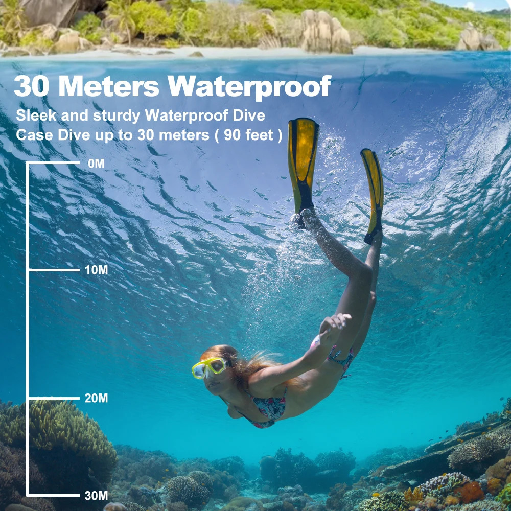 Action Camera Ultra HD 4K30FPS 16.0MP Wi-Fi 2.0 Screen 170D DVR Webcam Underwater 30M Helmet Video Recording Sport Camera 250813