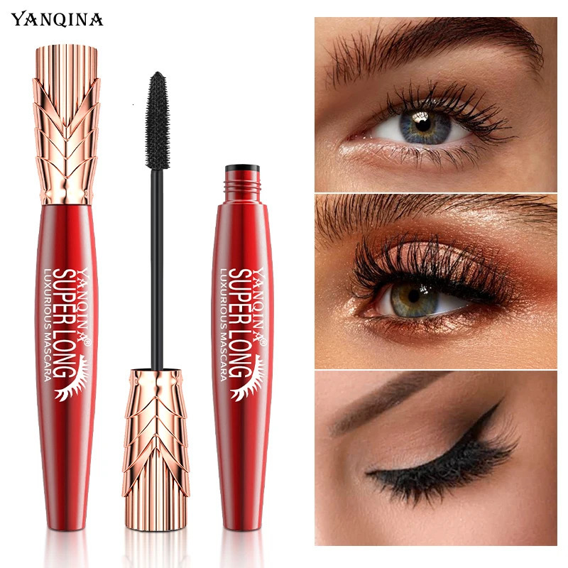 4D Silk Fiber Lash Mascara 2 In 1 Mascara Waterproof Lengthening Cosmetics Eye Mascara Ship Lashes Curling Thick Eye Makeup 250818