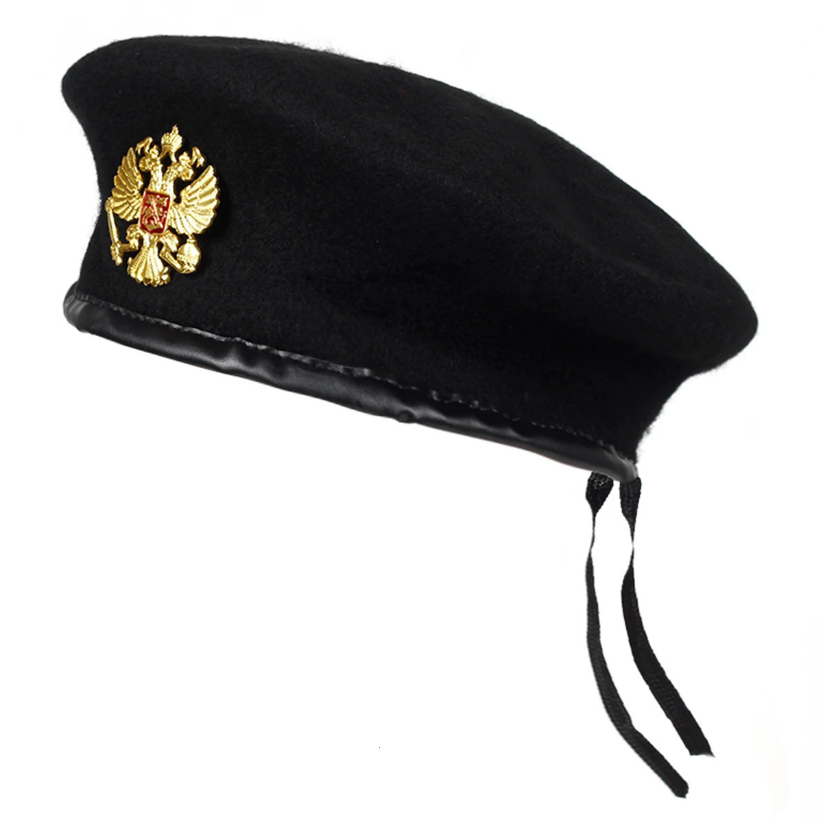 Unisex Double Headed Eagle Brooch Beret Men Women Painters Hats Autumn Winter Warm Berets Flat Caps 250819