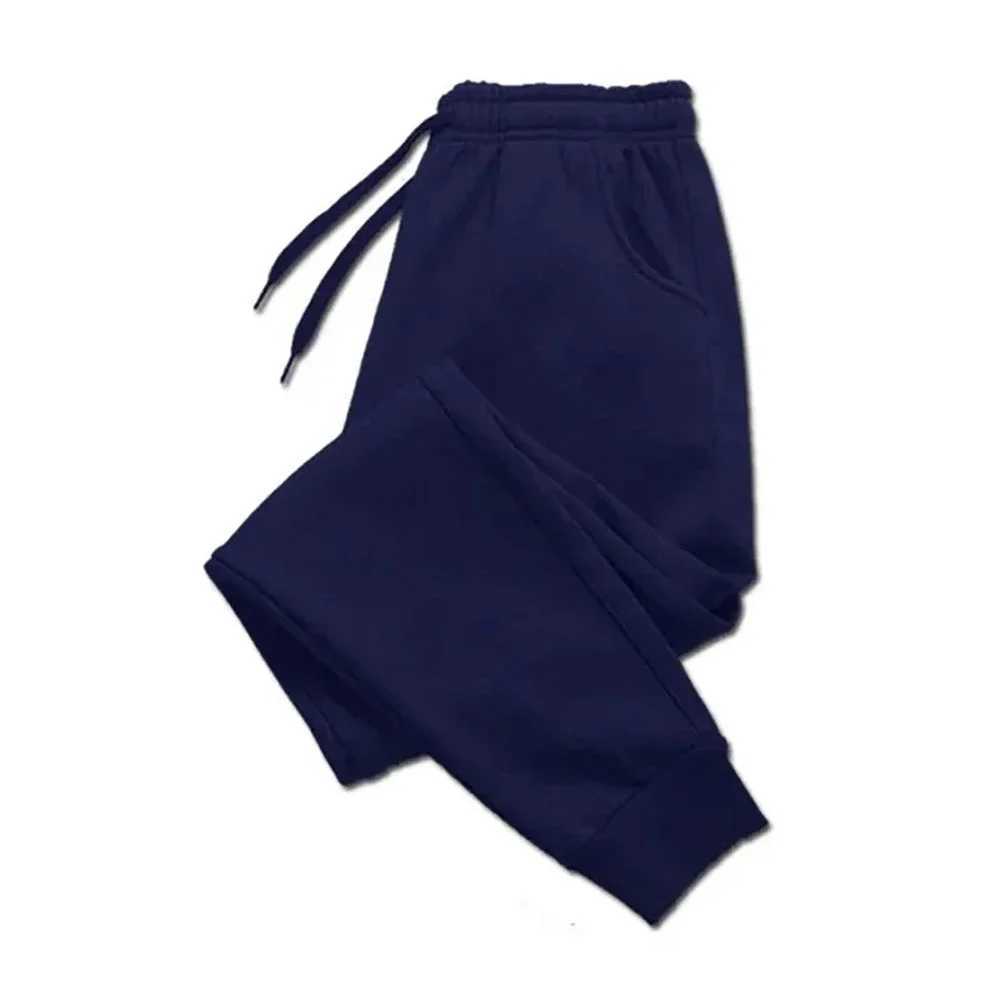 Mens Casual Pants Autumn Winter Fleece Sweatpants Men Running Jogger Sports Gym Trousers Fashion Solid Color Workout Long Pants W250819