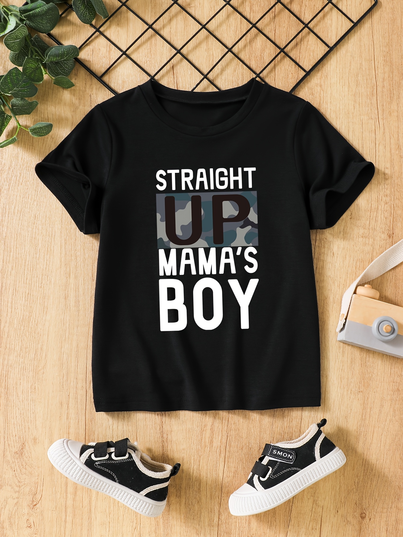 T-shirts Quick Dry Boys Clothing: Pack of Three Stylish Short-Sleeves With Airy Fabric And Letter Design