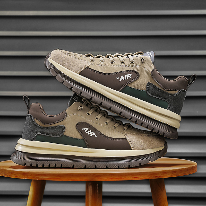 Men's summer fashion dad shoes 2025 new soft sole breathable sports running shoes men's retro versatile casual shoes