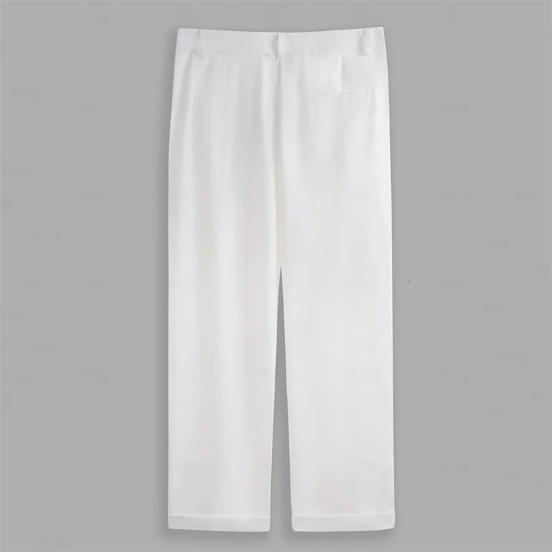 Men s Fit Dress Pants Solid Color Flat Front Trousers Classic Business Casual Suit Modern Formal Wear Hemmed Bottoms 250819