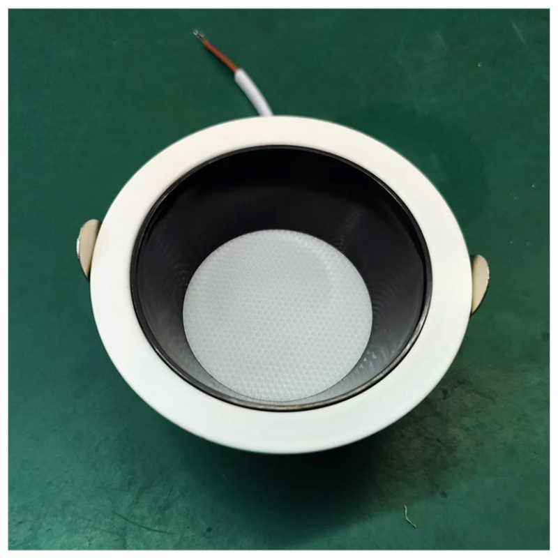 downlight full-spectrum eye-protecting deep cup anti-glare no main light series embedded wine special offer anti-glare polarized light LED 20