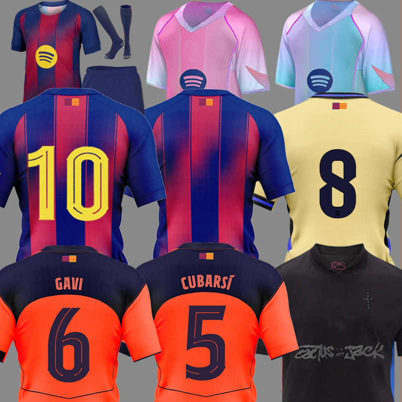 10 LAMINE YAMAL soccer jerseys 25 26 RASHFORD LEWANDOWSKI men kids home away football shirts kits FERRAN GAVI F.DE JONG jersey 2025 2026 barcelone barcalona Travis