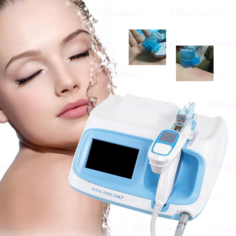 Meso Injector Vacuum RF Mesogun 5/9 Dose Nano-Microcrystals U225 Injector 3 Skin Rejuvenation Machine Hyaluronic Acid Tightening