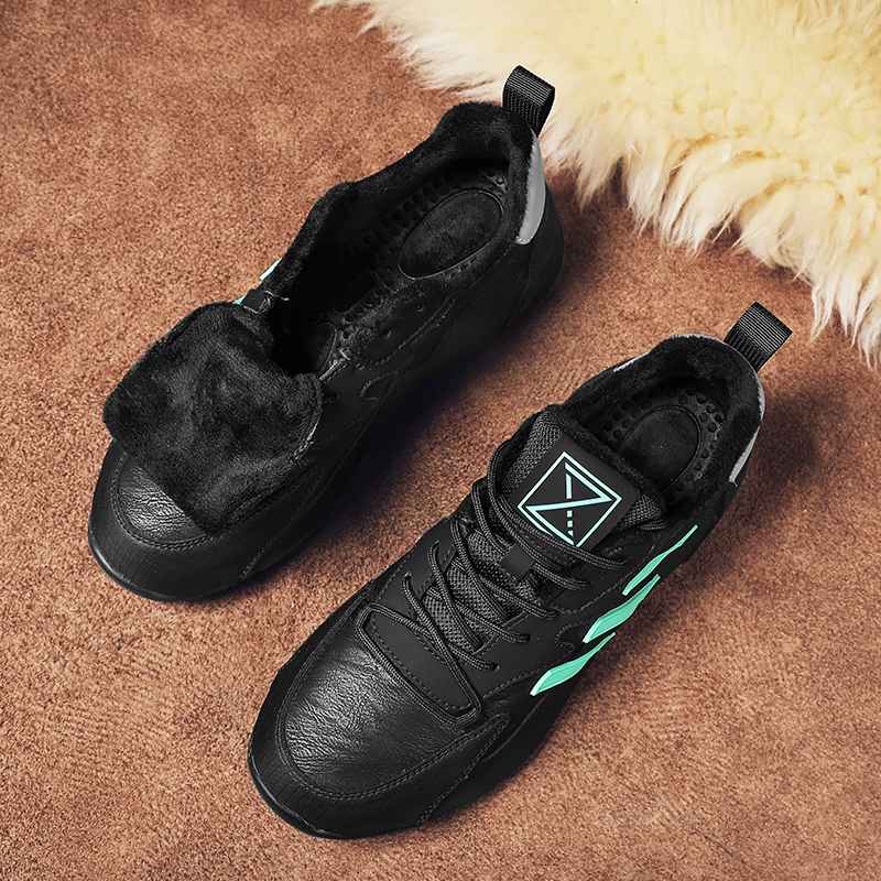 2025 summer luxury high-end sports leisure napa texture breathable shock-absorbing insoles sports shoes waterproof