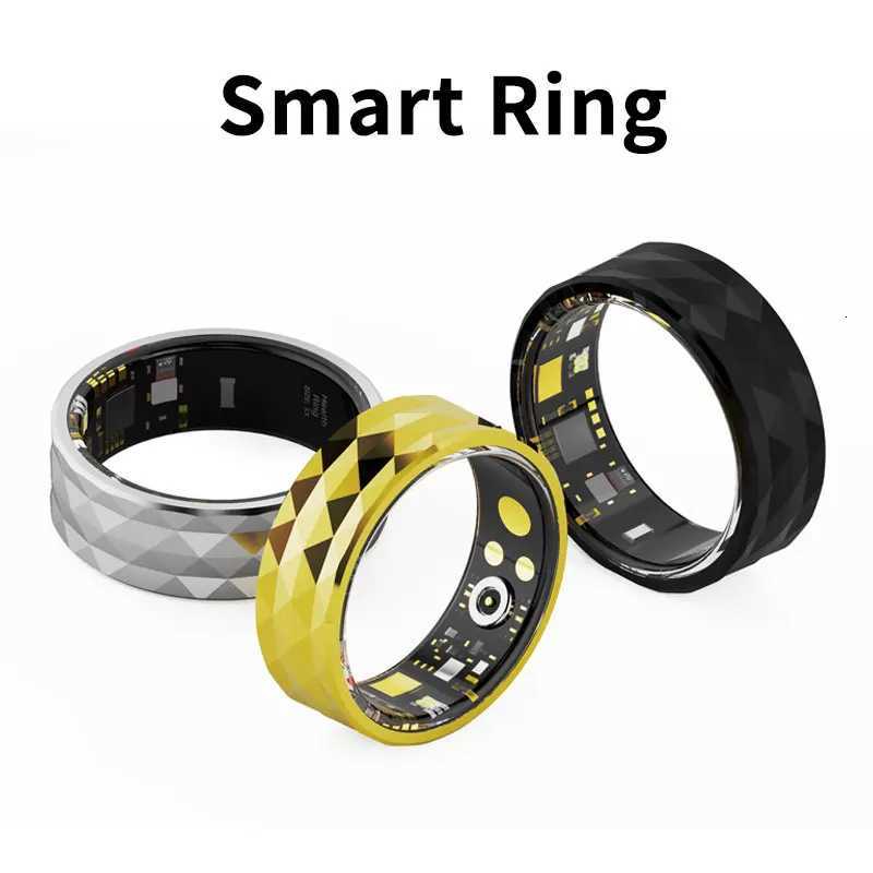 Smart Ring R12M Health Sleep Heart Rate Monitoring IP68 5ATM Waterproof Step Distance Calorie Counting Multi Sport Modes For Men W250819