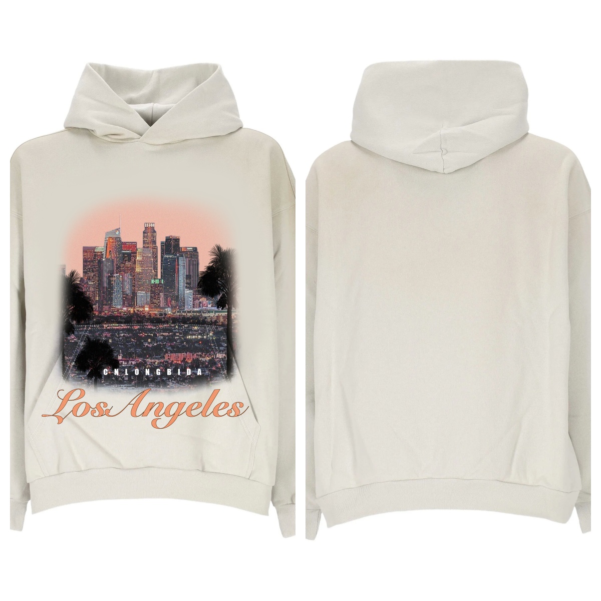 Men's Designer Hoodies Unisex Cotton Printed High Street Retro Style Crew Neck Loose Fit Pullover Tee & Hoodie for Autumn Winter Seasonal Fashion