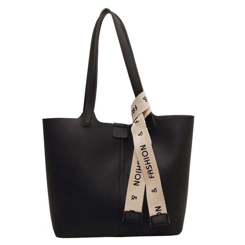 2023 New Multi-compartment Portable Tote Bag Women's Large-capacity Class Commuting niche design high-end shoulder bag