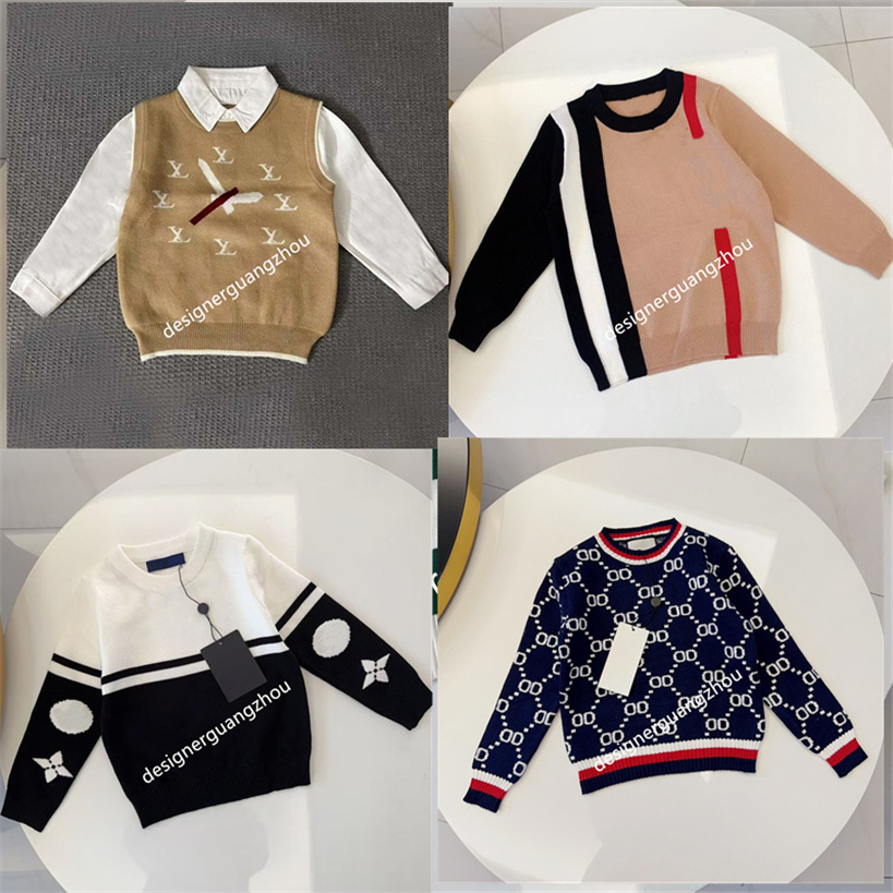 Kids Designer Hooded sweater brand unisex high-quality sweater baby pullover autumn and winter sweatshirt children's Keep warm letter printed clothing 90-150cm G88