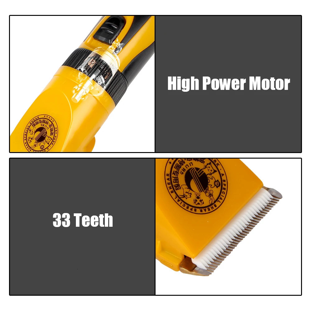 Ceramic Blade Haircut Trimmer Shaver Set Pet Hair Clipper Electric Scissors for Rabbit Cat Puppy Grooming Clipper Cutter 250813