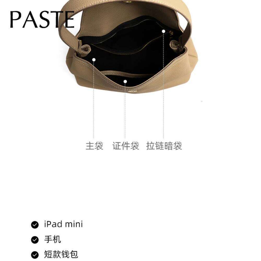 New Kakhi Color Lock Design Women Messenger Genuine Cow Leather Female Crossbody Shoulder Bag Workday Handbag