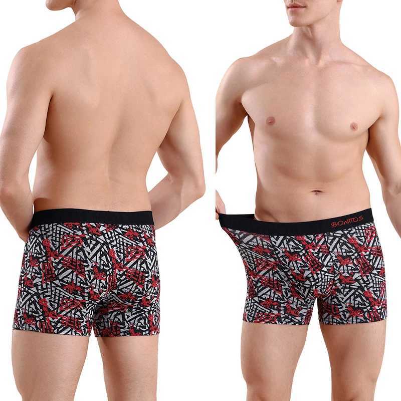 5pcs Men Underwear Print Boxers Mens Camouflage Panties Cotton Mens Underpants Sexy Boxershorts Mens Trunks Gift W250819