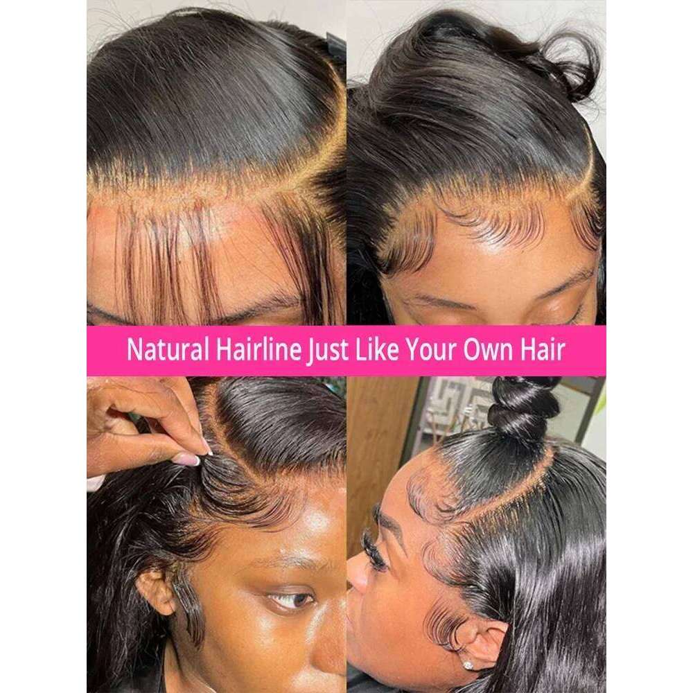 250% Body 13X6 HD Frontal Wig 100% Loose Wave 13X4 Transparent Lace Front Human Hair Wigs On Sale