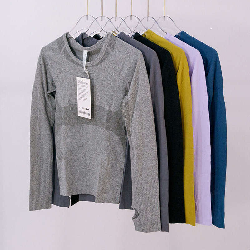 Women Swift Shirt Yoga Long Sleeve luluness lemonlies sets Solid Color Sports Shaping luluness lemonlies Shirts Sportswear Women Top