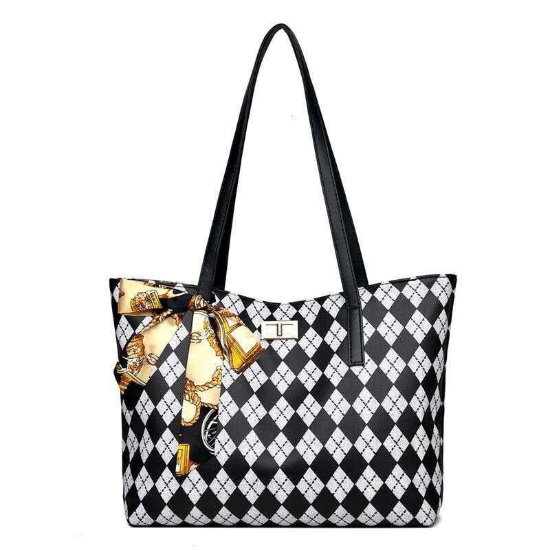 New Ladies Fashion Korean Style Casual Mother Large Capacity Portable Shoulder Tote Bag Dropshipping