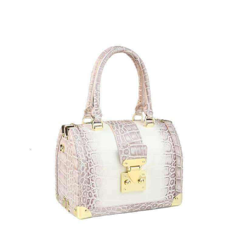 Top Quality Vanity Bag Designer Bag Lady Bag Women's Shoulder Bag Cowhide Genuine Leather Top Handbag Metal Chain Zipper Mini Box Bag Crossbody B