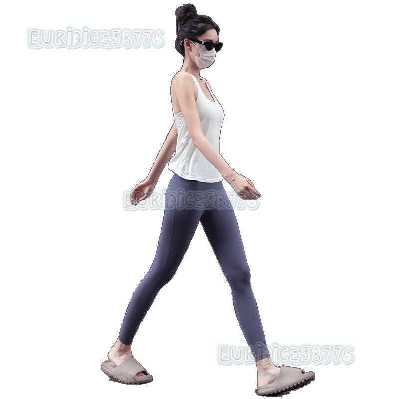 Sports Vest Women Running Training Fitness Top Cross Back Yoga Wear Sleeveless T-shirt H250819