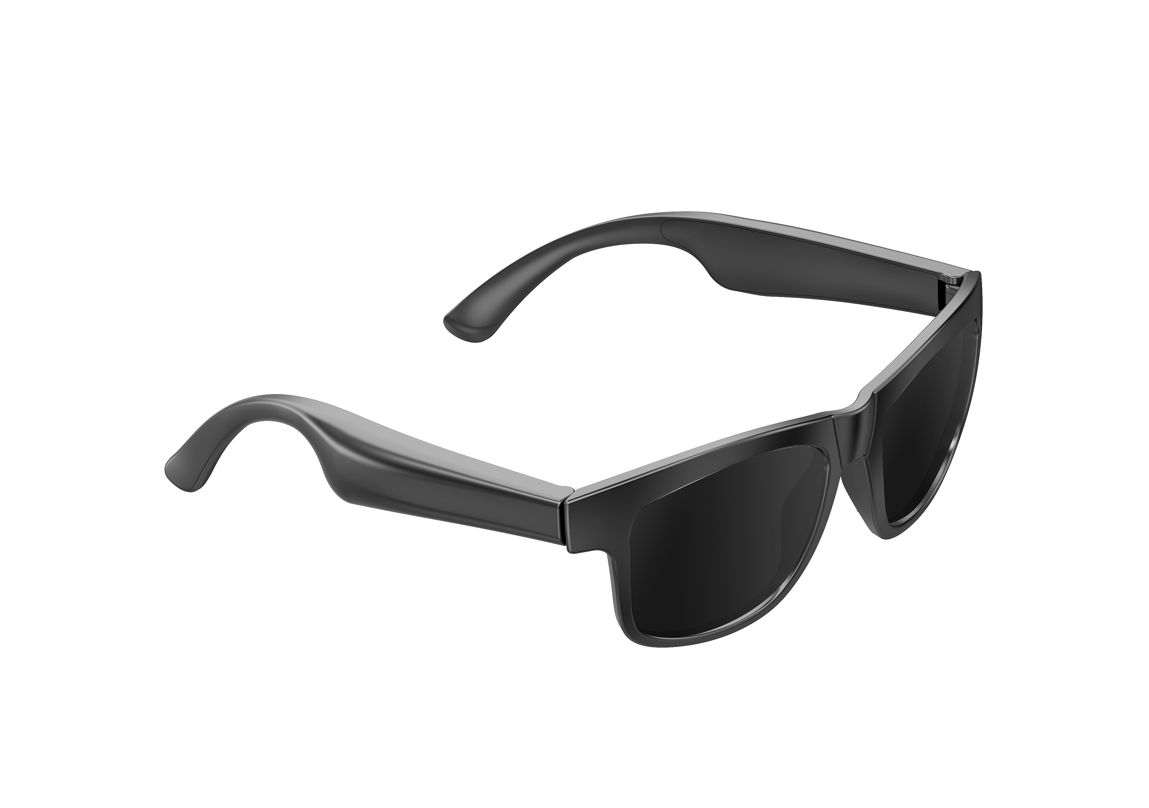 High-tech intelligent Bluetooth translation glasses, future intelligence, lightweight design, comfortable wearing life, outdoor riding, sports running