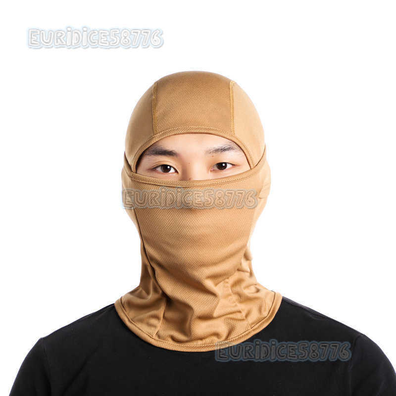 Camouflage Tactical Headgear Outdoor Riding Single Camouflage Headgear Breathable Single Mesh Outdoor Headgear H250819