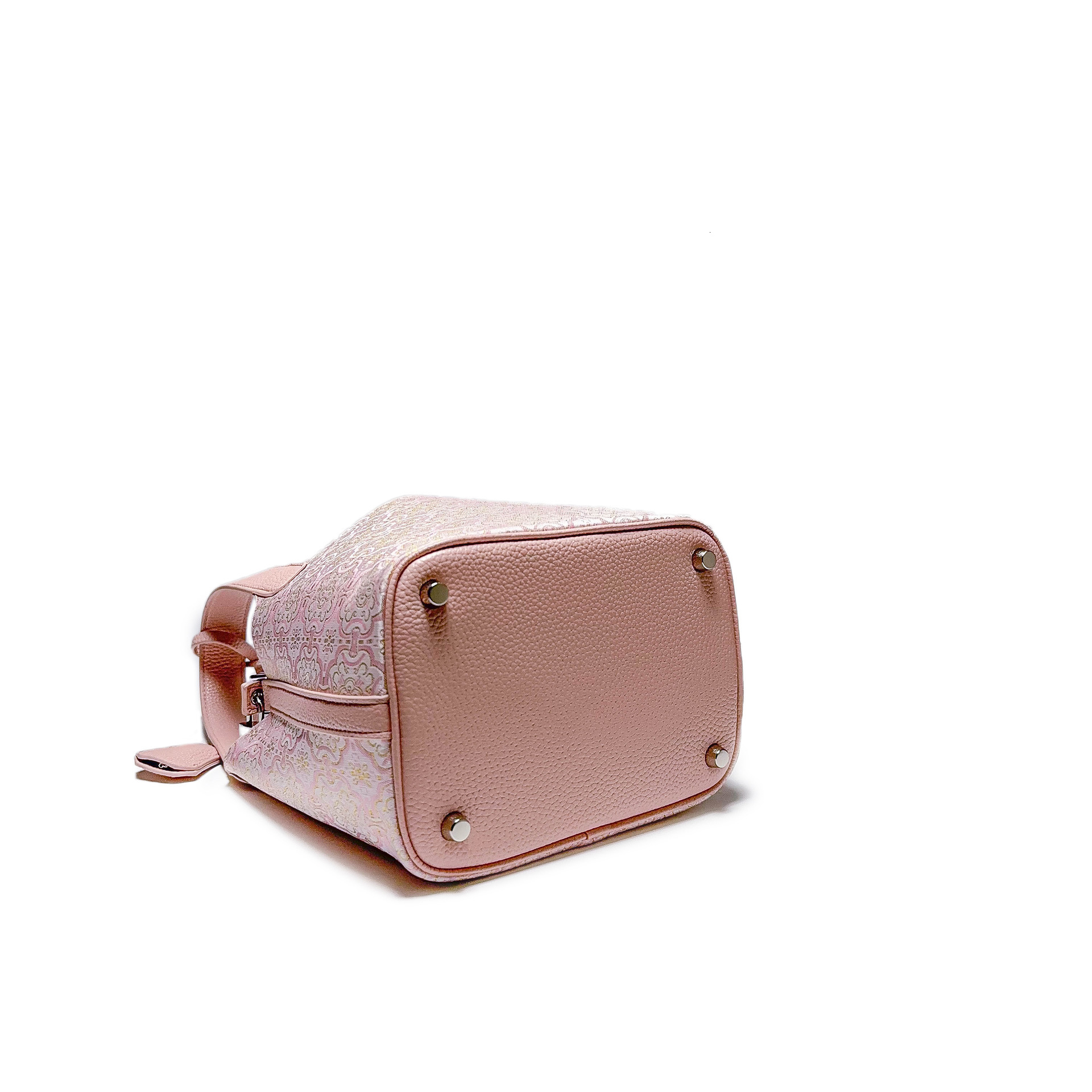 Free Shipping Designer New Song Jin Pattern Women's Handbag Chinese Fashion Bucket Bag Large Capacity Shoulder Bag Luxury Shopping Makeup Bag