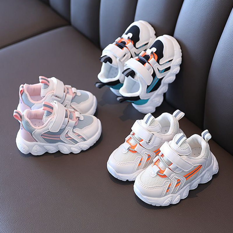 Boys Girls Shoes Autumn Spring New Kid Sports Shoes Kidszworld Casual Toddler Breathable Mesh Toddler Sneakers Sizes 21 - 30 K0159