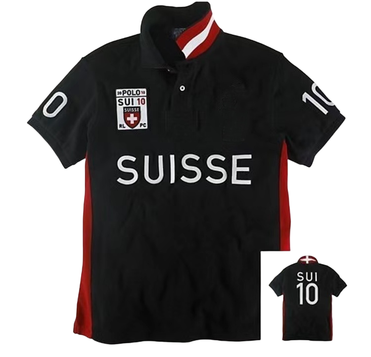 Designer Polos Shirts for Mens T Shirt Designer Shirts forMen City Name lTALlA Chicago New York Short Sleeve Cott S-2XL