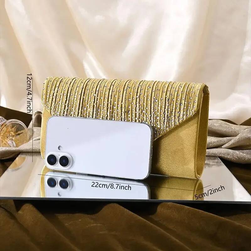 Women Wedding Handbag Shoulder Envelope Clutch Purse Female Dia Evening Party Prom Bags Chain Bag