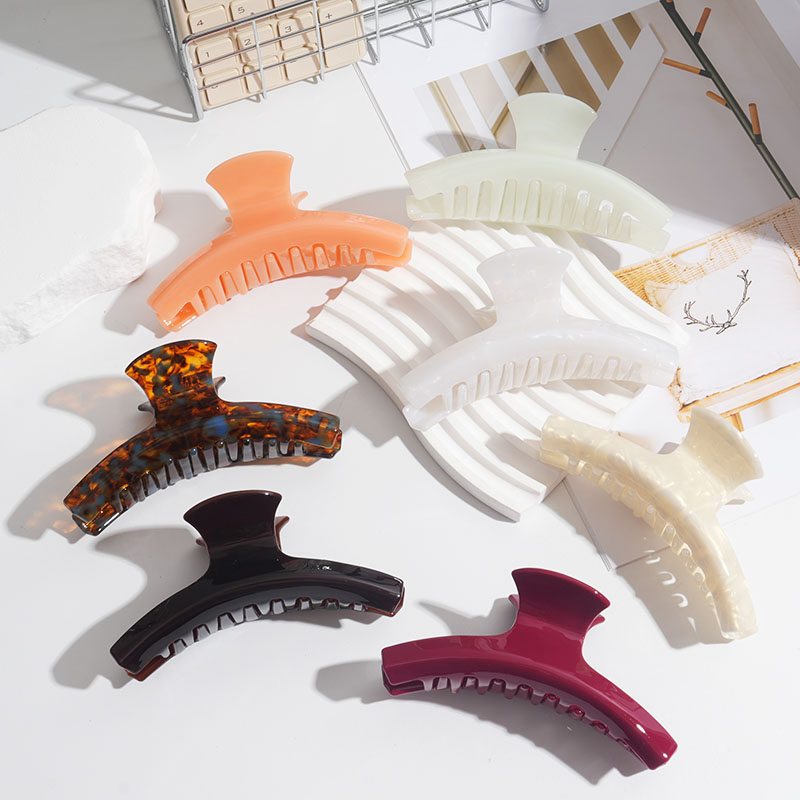 Large-sized hair clips with abundant hair volume, scrubbing style hair clips, exquisite hair accessory hairpin for updo hairstyle