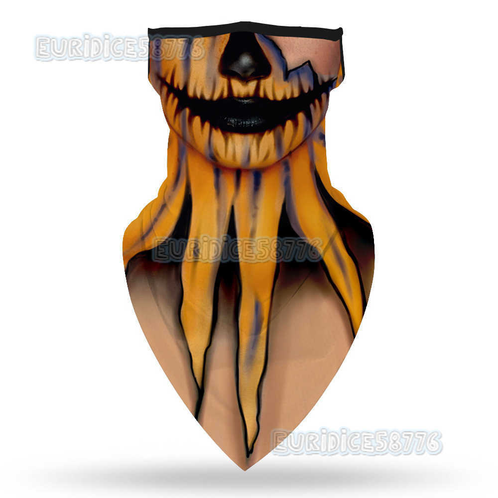 Hanging Ear Triangle Headscarf Unisex Clown Style Dustproof Sunproof H250819