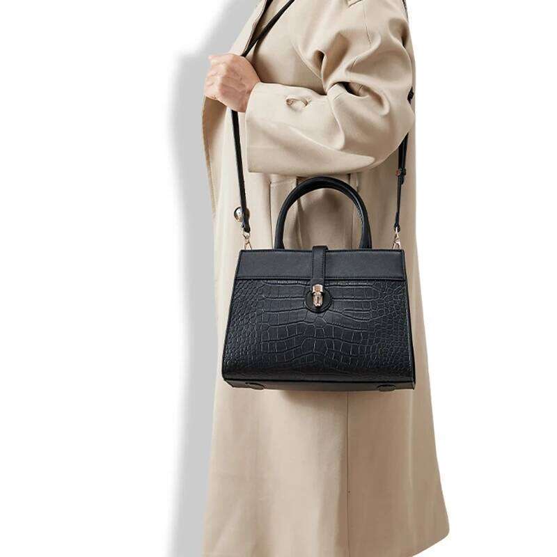 Designer Bags Tote Bag For Women Faux Leather Crocodile Print Senior Large Capacity Single Shoulder Crossbody New Handbag Top Handle Satchel Luxury Ba