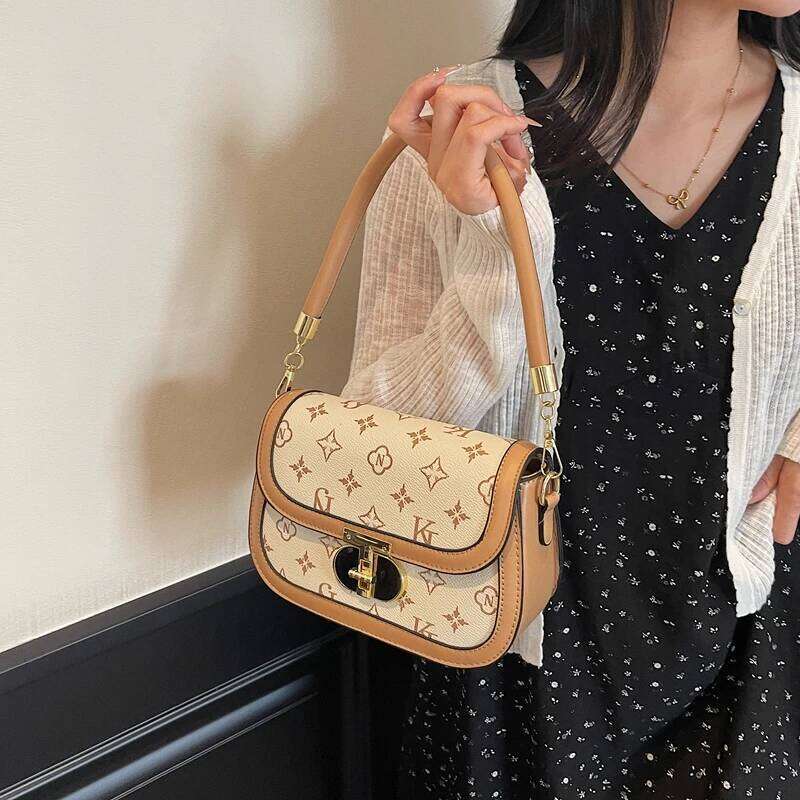 Paris Fashion Zipper Shoulder Stylish Retro Small Square Women S High Quality Leather Crossbody Bag