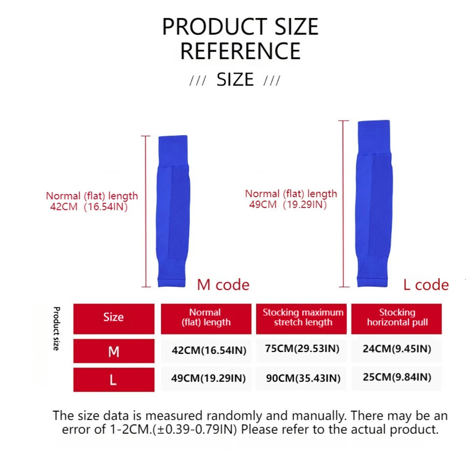 Loogdeel 1Pair Football Sock Calf Sleeves Adult Knee Protection Sports Socks High Tube Breathable Soccer Leg Warmers Shin Guard 250815