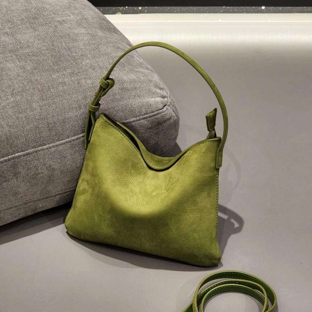 Designer Bag Tote Bag Shoulder Bag Suede Small Genuine Leather Women Top Layer Cowhide Matte Texture Tote Casual Crossbody Bag For Women