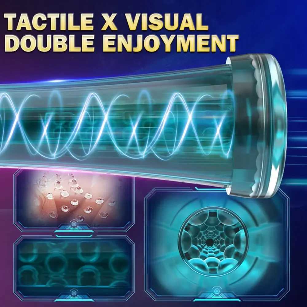 Vacuum Pump Blowjob Machine Masturbation Cup Automatic Sucking Male Masturbator Penis Extender Sex Toys for Men Adult Goods 18+ XJ250819